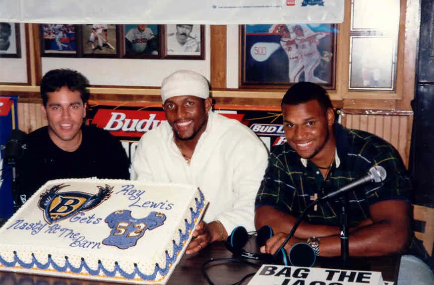 Nasty with Ray Lewis and Peter Boulware Sept. 1997 2
