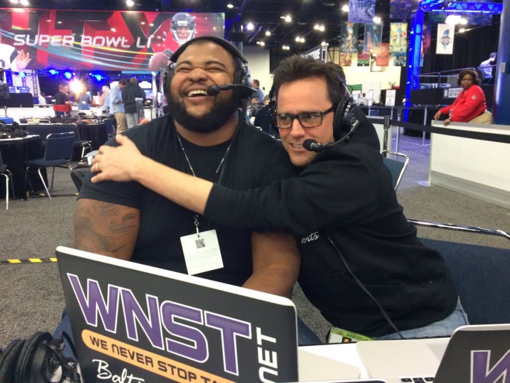 Baltimore Ravens DT Brandon Williams drops by to spread local love with Nestor and Luke