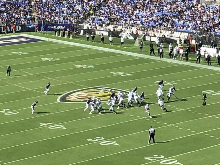 Ravens blow 10point lead in fourth quarter, lose 2623 to Las Vegas to