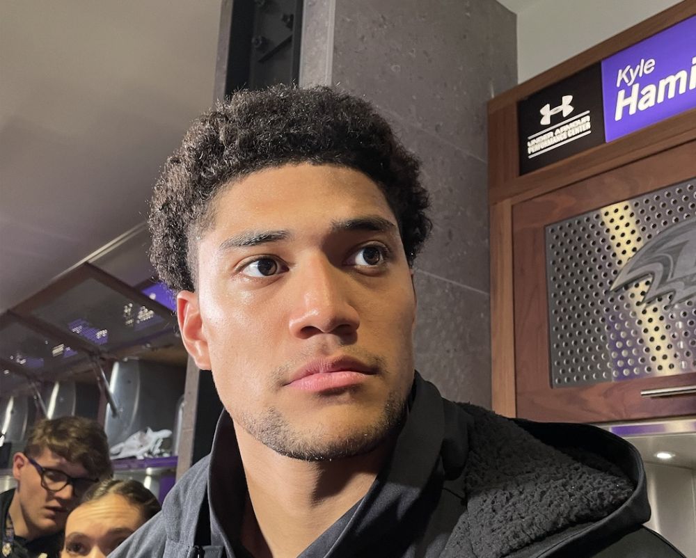 Ravens list Hamilton questionable, Awuzie doubtful for Sunday night clash with New England