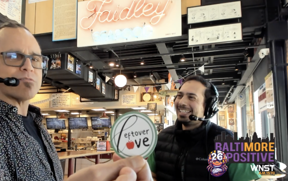 Feeling the love with leftovers for Baltimore people in need of a meal