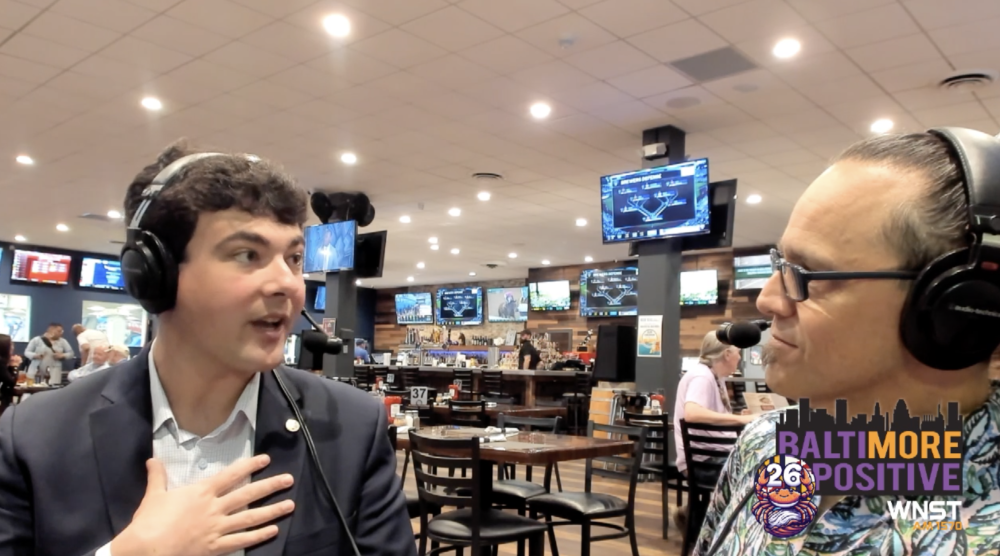 Karson Kamenetz brings his family history and campaign message to District 4 in Baltimore County