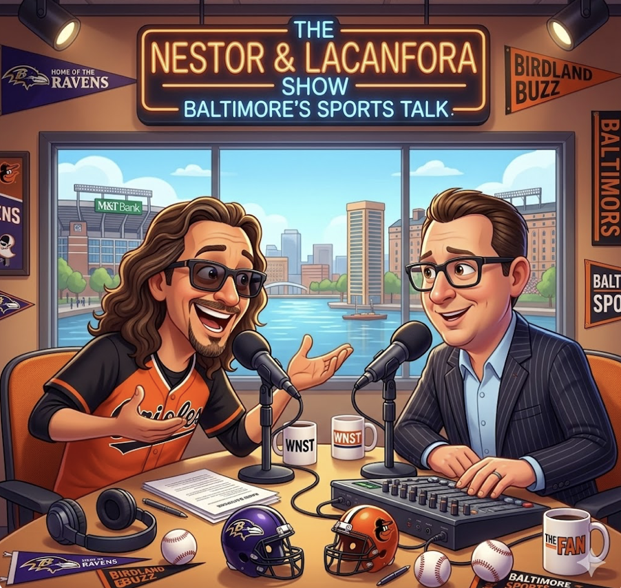 La Canfora taking calls again at WNST and joining Baltimore Positive will make far more than just a Nasty impact