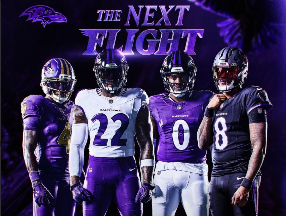 Ravens unveil new uniforms counting down to 2026 campaign