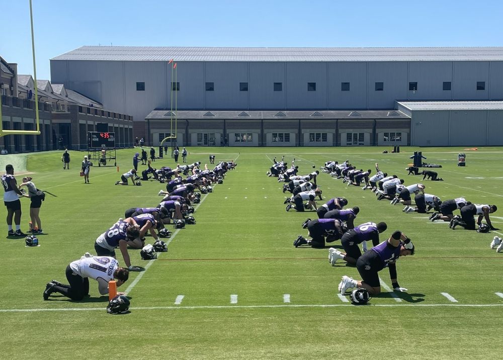 Twelve Ravens thoughts following first open OTA workout